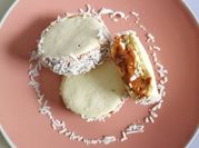 Una foto de alfajor de maicena económico