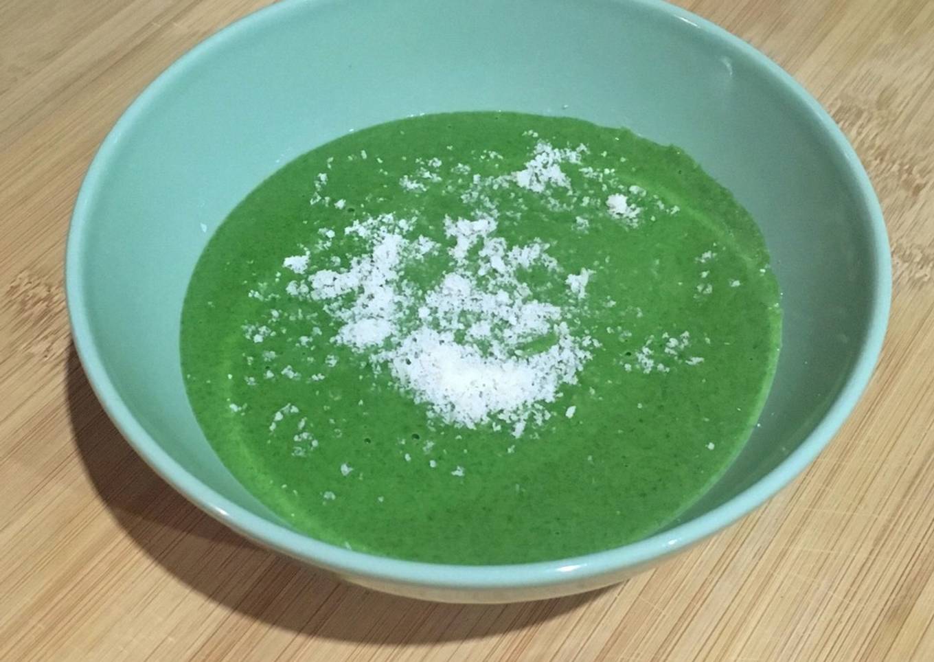 Crema de espinacas