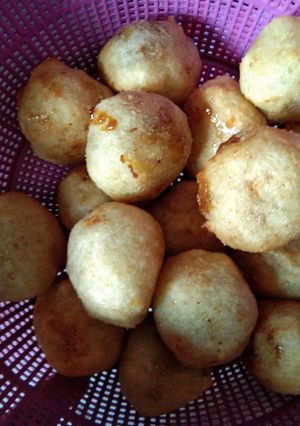 Foto resep Ondol ondol (singkong goreng isi gula merah)
