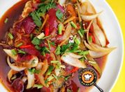 Gambar ikan bawal berkuah
