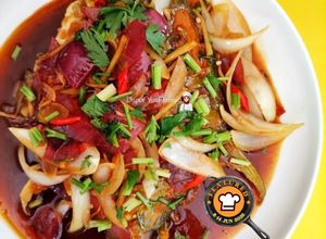 Gambar Ikan Bawal Emas Masak Sweet Sour