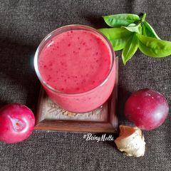 A picture of Plum-Ginger Juice.