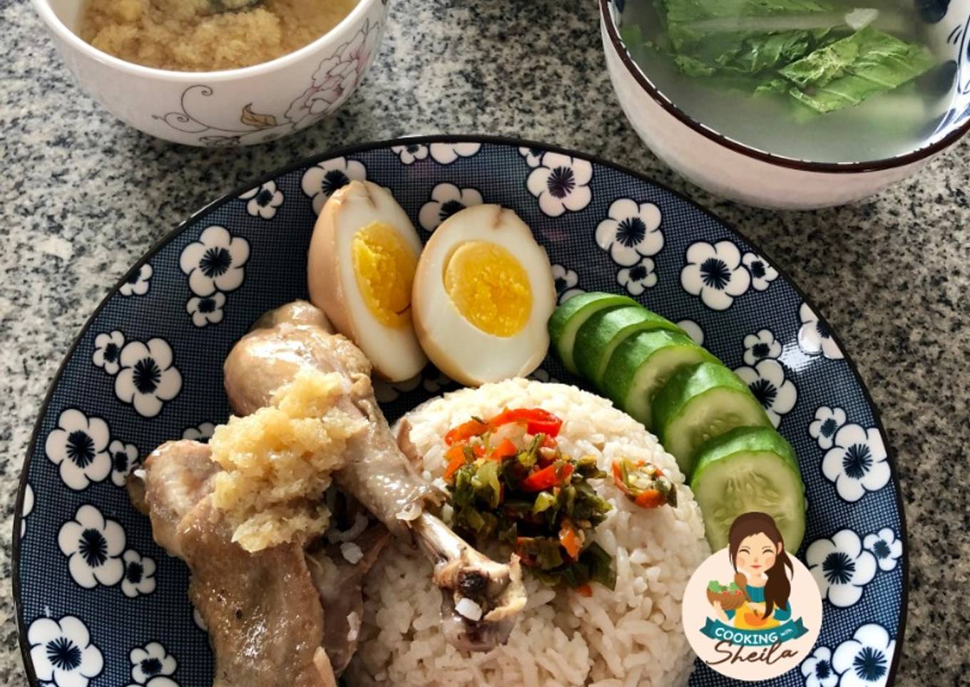 Nasi Ayam Hainan Rice Cooker Presto (Ayam Kampung)