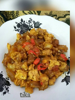 Foto resep Sambal goreng cecek,tahu,tempe