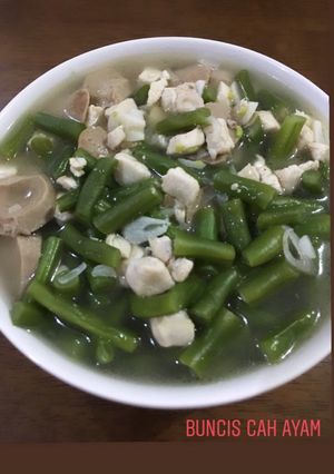 Foto resep Buncis cah ayam