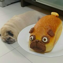 A picture of The puggy brioche loaf.