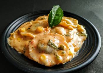 How To Serving Recipe Ravioli Stuffed pasta Home Style