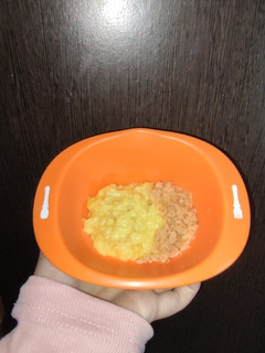 Foto resep MPASI Ay Ay 10M+ (Tim Nasi Kuning Abon Ayam)