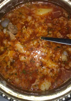 عکسی از دستور آبگوشت