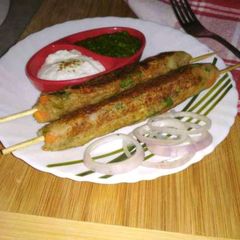 Millet seekh kebab A picture of Millet seekh kebab.