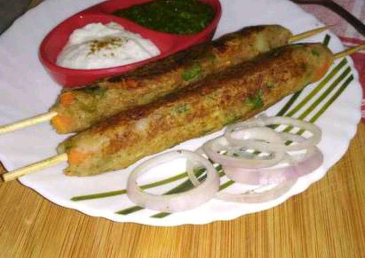 Step-by-Step Guide to Prepare Any-night-of-the-week Millet seekh kebab