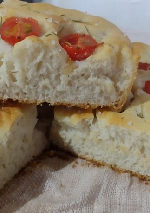 Una foto de Cómo hacer Focaccia ★