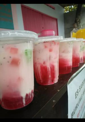 Foto resep Es sarang burung