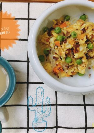 Hình của món Miến xào lươn.