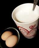 Egg Milk natural remedy for cough and cold