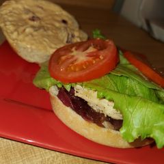 Jeramy and Corey's Chicken Sandwich A picture of Jeramy and Corey's Chicken Sandwich.
