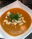 Bisque de langosta con el toque sonorense