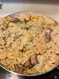 Shrimp & sausage pasta