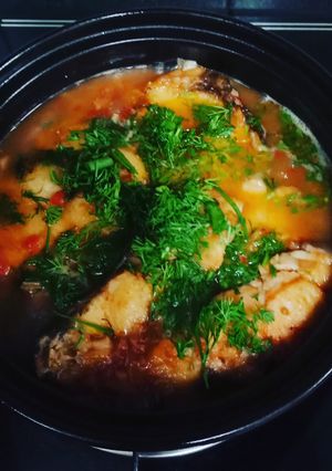 Hình của món Cá kho rim.