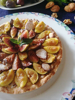 Foto di Crostata settembrina con fichi freschi
