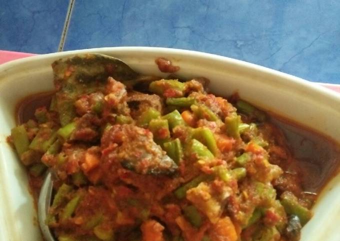 Sambal goreng buncis ati ampela