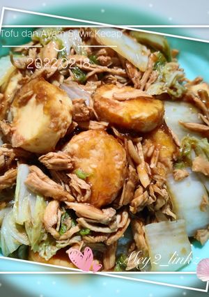 Foto resep Tofu dan Ayam Suwir Kecap