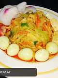 Mie Gomak Kuah Khas Suku Batak Sumatera Utara (Tanpa Andaliman)