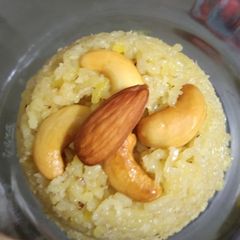 A picture of Coconut Rice (Narali bhat).
