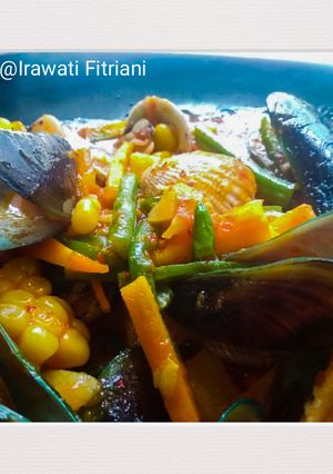 Foto resep Kerang Saos Padang