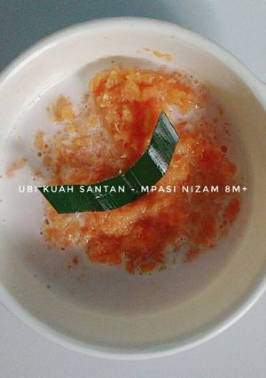 Foto resep MPASI Ubi Kuah Santan 8m+