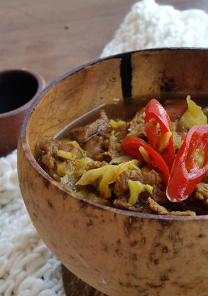 Foto resep Tongseng sapi tanpa santan sederhana
