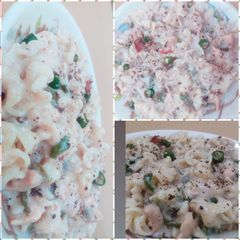 A picture of Creamy  macroni.
