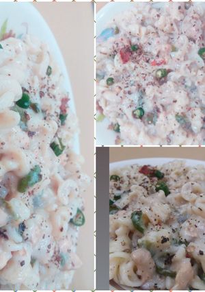 A picture of Creamy  macroni.