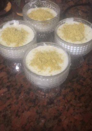 صورة لوصفة مهلبيه بقوام الجيلي 😋😋