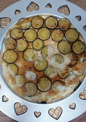 A picture of Egg White and Zucchini Frittata.