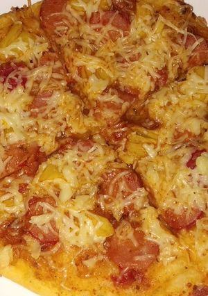 Foto resep Pizza Teflon "Rumahan"