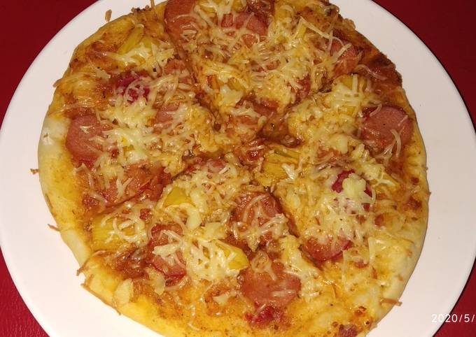 Resep Pizza Teflon "Rumahan" Anti Gagal