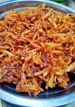 Foto resep Kering kentang Mustofa tanpa kapur sirih