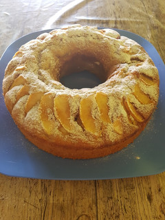 Una foto de Bizcocho manzana Thermomix