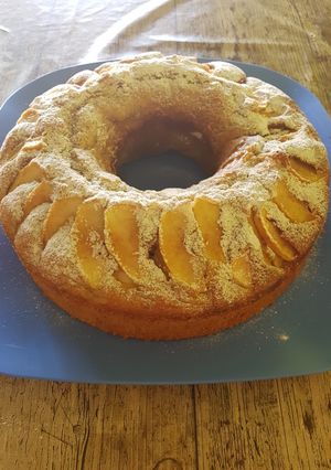 Una foto de Bizcocho manzana Thermomix