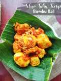 (636) Telur Tahu Tempe bumbu Bali
