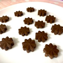 Homemade chocolate A picture of Homemade chocolate.