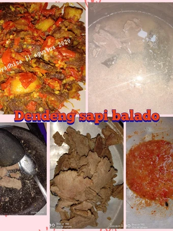 Langkah Gampang Menyiapkan Resep Dendeng sapi balado yang Enak Banget