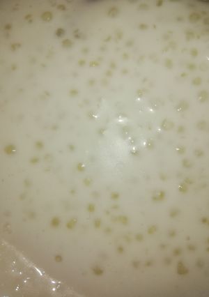 A picture of Sagudana kheer.