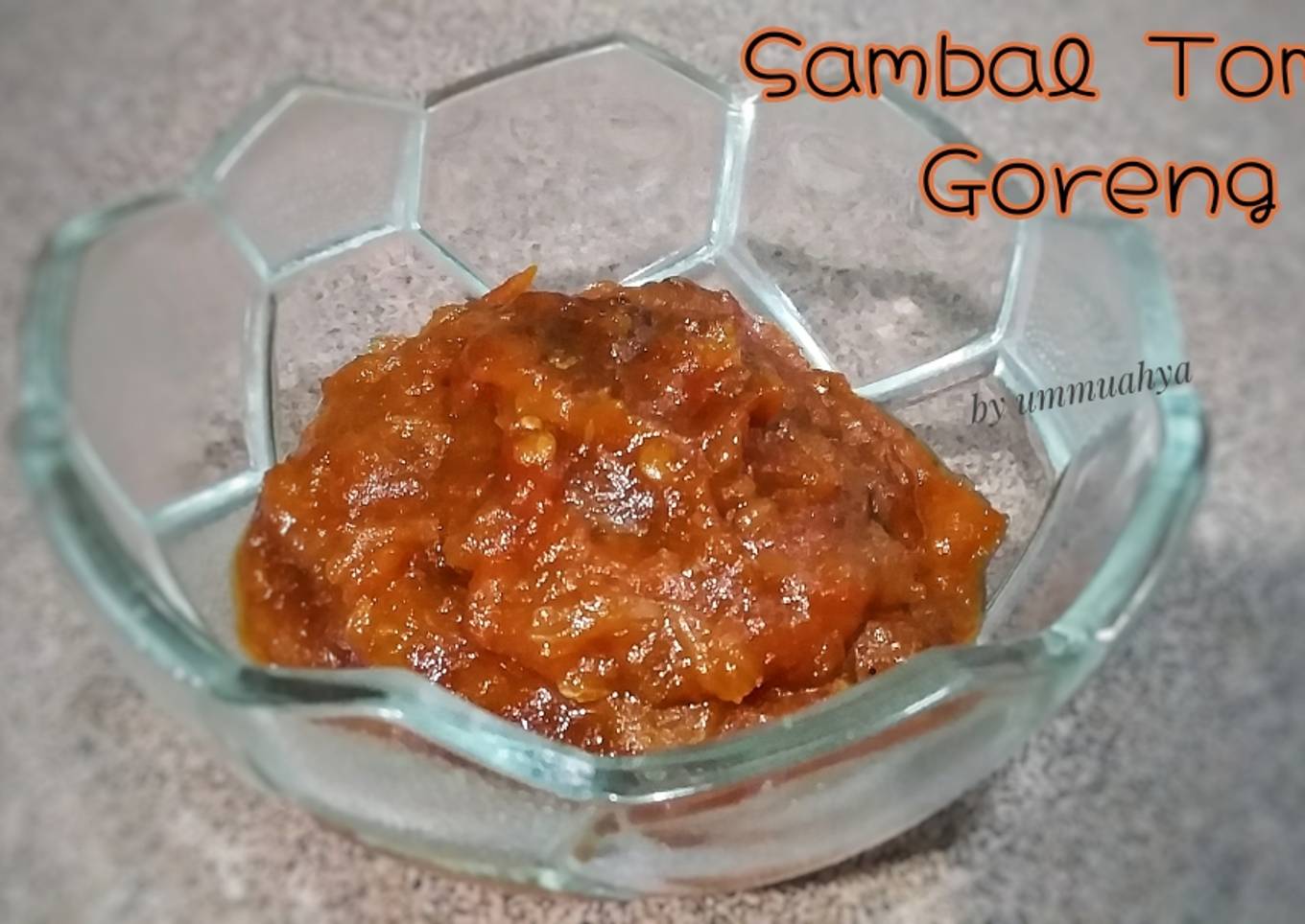 13. Sambal Tomat Goreng