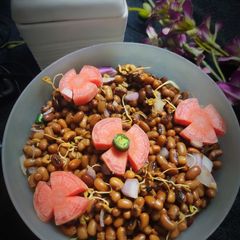 A picture of Lobiya Methi Seeds Sprouts Salad.