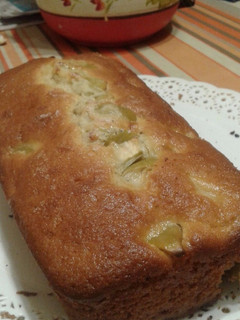 Una foto de Budín de manzana