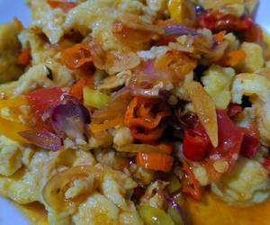 Cara Cepat Orakarik telur Pedas Praktis Enak