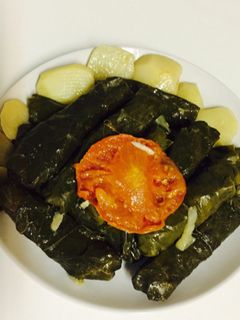 صورة لوصفة طريقة عمل ورق العنب بالخضار