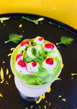 Hình của món Dalgona MATCHA.